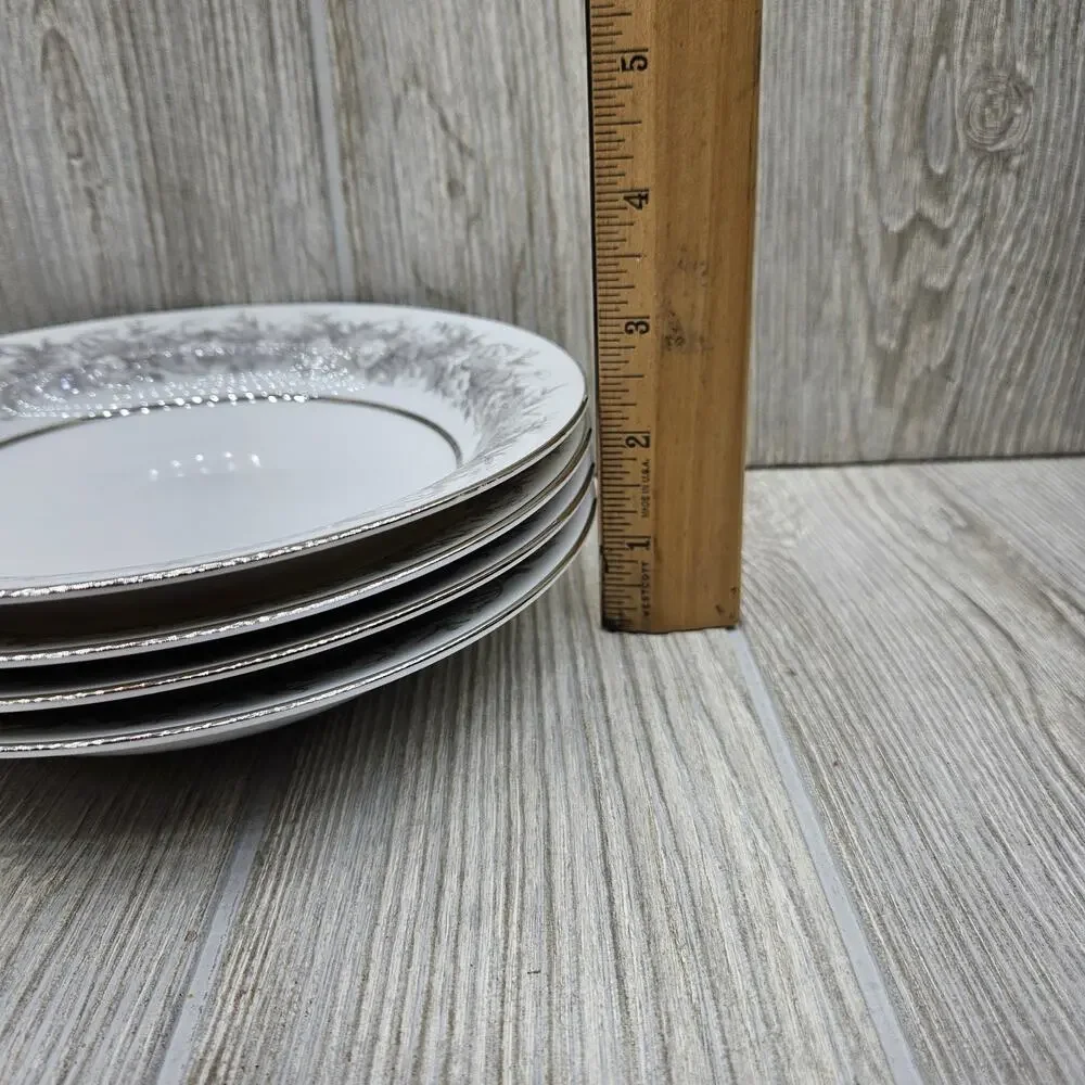 Set‎ Of 4 Sango Florentine Rim Soup Bowl 7 5/8